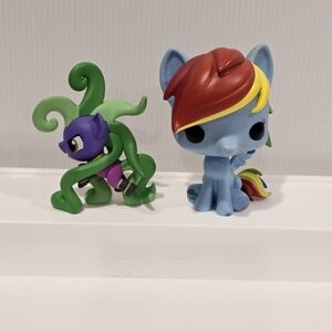 Funko My Little Pony Pop! Vinyl Figure Rainbow Dash and Power Ponies Figure Set